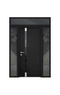 Norman Entrance Door with Sidelites & Transom