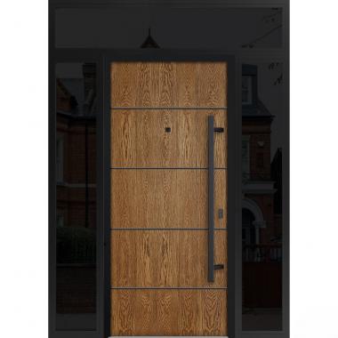 Arcadia Entry Door, Sidelite & Transom