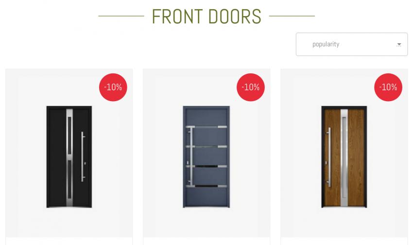front doors