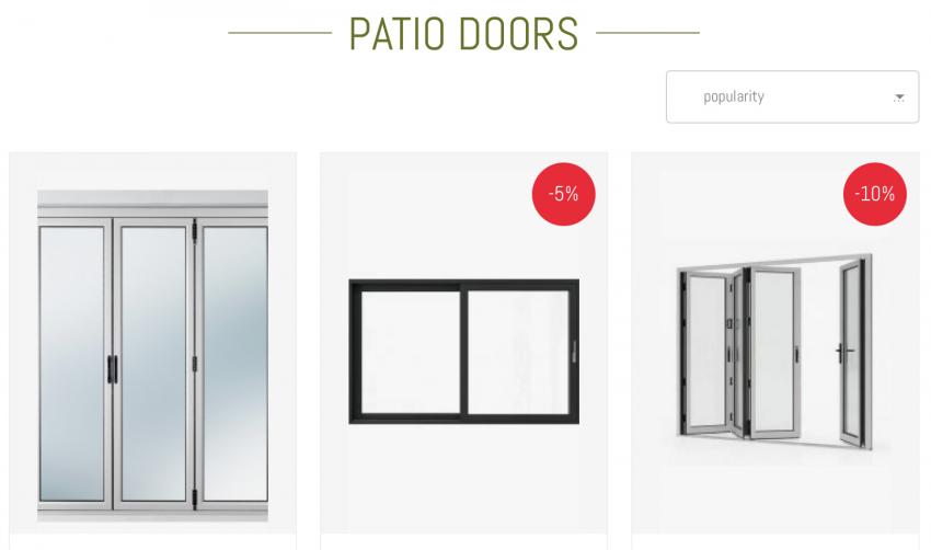 patio doors
